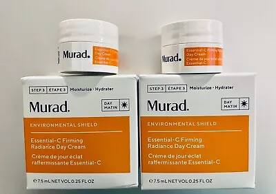 Murad Essential -C Firming Radiance Day Cream - 2 Travel Size (2 X 7.5ml) • $19.99