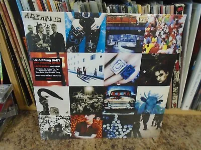 U2 Achtung Baby 2x LP NEW Vinyl [bono 7th Album] Gatefold Daniel Lanois Produced • $51.95