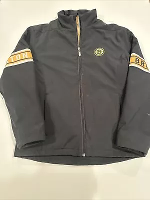 Boston Bruins Men's Black Levelwear Winter Jacket Size Small • $26