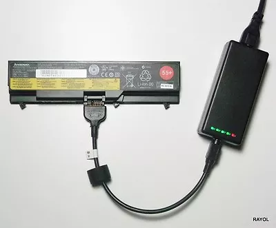 £57.98 • Buy External Laptop Battery Charger For Lenovo ThinkPad L410 T410 T510 T520i 42T4795