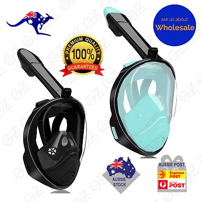 $27.45 • Buy AdFull Face Diving Seaview Scuba Snorkel Snorkeling Mask Swimming Goggles GoPro