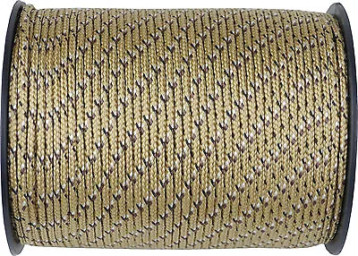 Army Military 100m Paracord Reel 3mm Basha Tent Bivi Camping Guy Rope Para Cord • £9.99