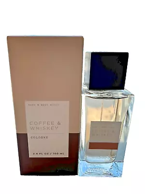 Bath & Body Works Men's Cologne Spray 3.4 Oz Coffee & Whiskey Irish NIB NEW • $21.84