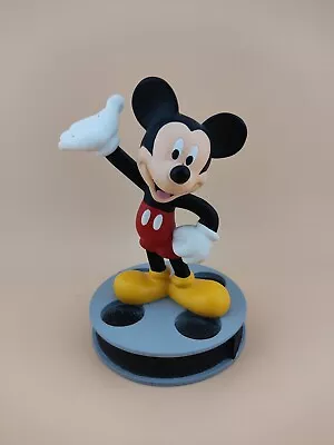 Vintage Disney Mickey Mouse Movie Film Reel Statue Figurine 1999 Applause!! • $8.99