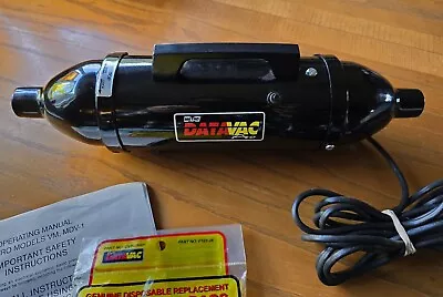 Metro DataVac Pro Vacuum/Blower W/ Attachments & 5 Extra Bags TESTED & WORKING! • $65