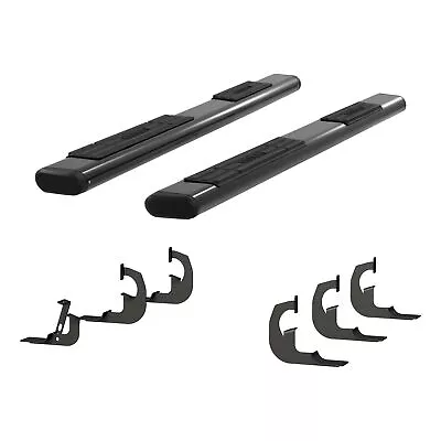 Aries 4445045 6  X 91  Black Aluminum Oval Truck Side Step Nerf Bars • $491.69