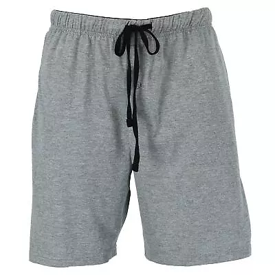 New Hanes Men's Jersey Knit Cotton Button Fly Pajama Sleep Shorts • $16.94