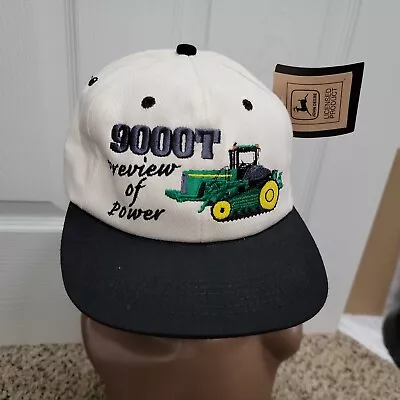 NWT Vintage John Deere Hat K Products Made In USA 9000T Tractor Hat Cap • $34.28