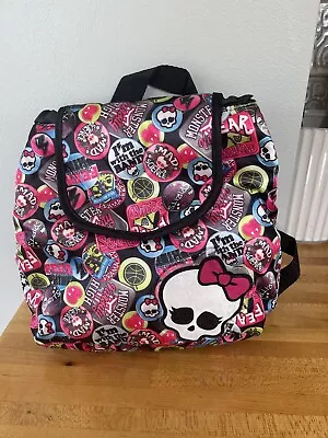 Original Monster High Varsity Mattel Satin Tote Animations Backpack NWT New! • $14.99