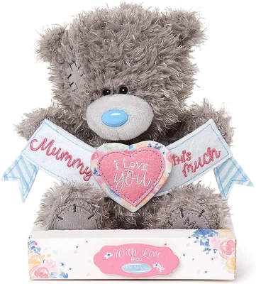£13.49 • Buy Me To You Tatty Teddy With 'I Love Mummy' Banner - Official Collection,Blue,g...