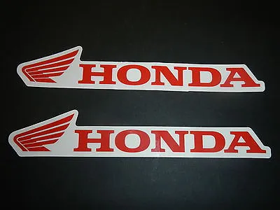 Two Honda Universal Tank Swingarm Fork Stickers Decals MX CR 80 85 125 250 500 • $7.85