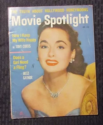 1954 MOVIE SPOTLIGHT Magazine V.5 #2 VG+ Marilyn Monroe (2 Pgs) Mitzi Gaynor • $20.25