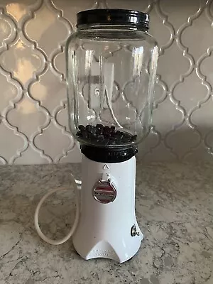 KitchenAid Vintage Household Burr Coffee Grinder WHITE • $109