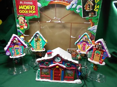 1993 Mr Christmas Disney Mickey’s Clock Shop Animated Musical  Works • $189.95