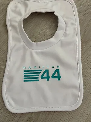 Baby Bib Formula One Lewis Hamilton F1 Grand Prix Silverstone • £6.99