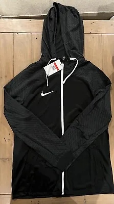 Nike Dri-FIT Strike 23 Full Zip Hoodie Soccer Track Jacket Men's L Black DR2571 • $50