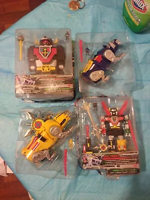 Voltron Collect & Connect 4-lion Set 1998 Trendmasters Moc With Mini Figures  • $219.99