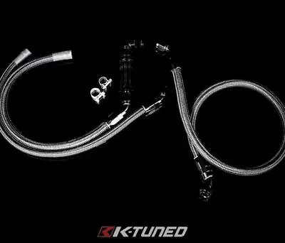 K-TUNED 6AN CENTER FEED FUEL LINE KIT W/ INLINE FILTER K-SWAP For HONDA ACURA • $299.88