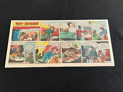 #10a ROY ROGERS By Mike Arens Lot Of 3 Sunday Third Page Comic Strips 1951 • $99.99