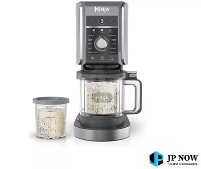 Ninja CREAMi Deluxe NC501 11-in-1 Ice Cream Frozen Yogurt Machine Maker - Silver • $219.99