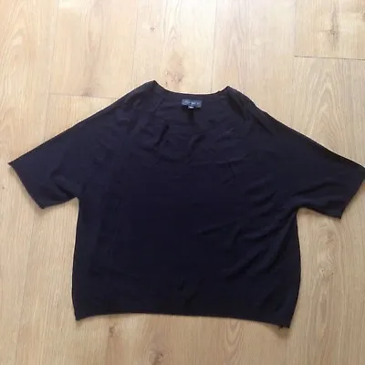 £5.99 • Buy Topshop Cropped Crop Top Black Tshirt Tee Size 6