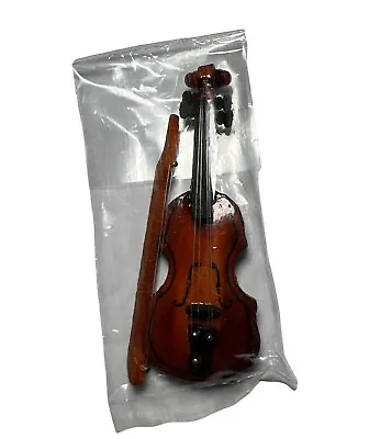 Dollhouse Violin 1:12 Miniature Musical Instruments • $7