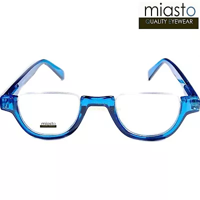 Miasto Top Rimless Half Rim Moon Round Oval Readers Reading Glasses~medium Large • $19.95