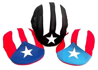 PUERTO RICO FLAG BOINA BERET EMBROIDERY STAR ADULT HAT CAP One Size SOUVENIRS • $11.99