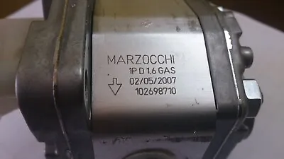 Marzocchi Hydraulic High Pressure Gear Pump Type:1p-d-1.6 Litres/min. - G3/8 • $110