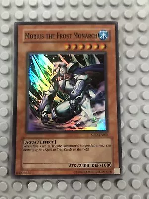 Yu-Gi-Oh! TCG Mobius The Frost Monarch SOD-EN022 Unlimited Near Mint Soul Of The • $4