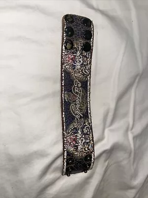 Ed Hardy Leather  Belt Cuff Bracelet • $19