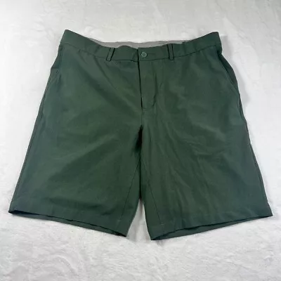 Nike Dri-Fit Flex Hybrid Stretch Performance Green Golf Shorts Mens 36 • $24.95