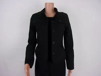 Divided By H & M    5-Button Long Sleeve Jacket    SIZE:8    BLACK • $5.58