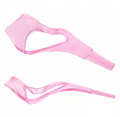 3-In 1 Eyelash Comb Template Mascara Shield Applicator Pink • $0.99