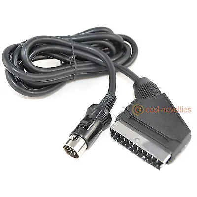 Atari St Quality Rgb Scart Lead / Tv Video Cable - 2 Metres • £13.99