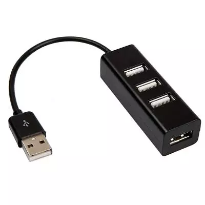 MIni USB Port Expansion Hub Portable 4 Port USB 2.0 Hub For Mac Windows Li... • $20.14