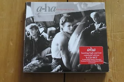 A-ha - Hunting High And Low - 4 CD Expanded Deluxe Edition - 80s 12  Mixes Etc • £24.50