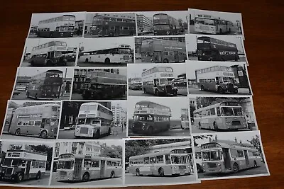 £5 • Buy Merseyside  Vintage Buses X 20 Photos Ref 118m