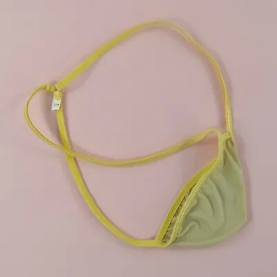 K225 G2252 Mens Sexy String Thong Pouch Ring Back Soft Smooth Silky • $7.99