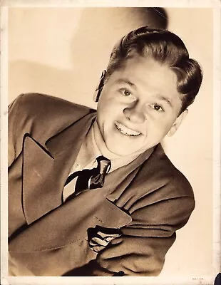 MICKEY ROONEY Original Portrait Abt 1940 Excellent For Its Age • $20