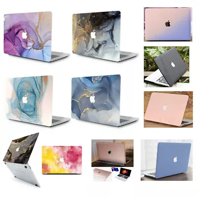 £8.39 • Buy Marbled Matt Hard Shell Case Cover For 2008-2022 Macbook Pro 13  14  16   #U1125