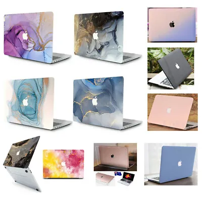 Marbled Matt Hard Shell Case Cover For MacBook Pro Air 11  13  14  15  16  #1125 • $17.99