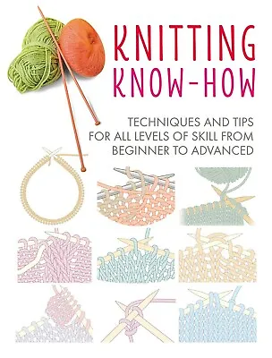 £5 • Buy KNITTING BOOK Learn To Knit SALE Techniques Beginner To Advanced ALL STITCHES