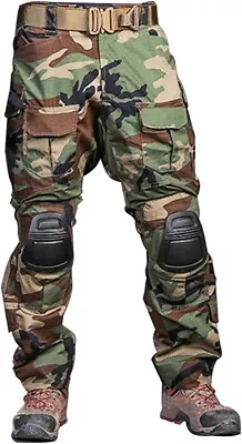 Combat Pants With Knee Pads Airsoft Military Tactical CP Gen3 Range 34x32 Large • $59.99