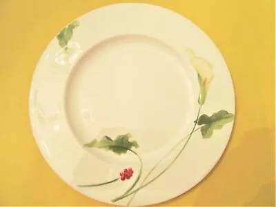 (6) Classic Calla By Mikasa 10 7/8  Dinner Plates Lily Flower • $85.50