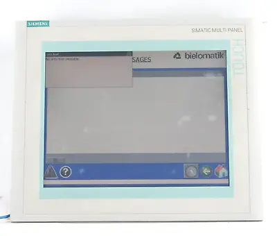 Siemens 6av6 545-0da10-0ax0 Simatic Multi Panel Touch Mp 370 /6av6545-0da10-0ax0 • $1122.99