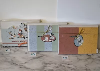 26 Rare Vintage Disney Mickey Donald Party Invitations Cards W/ Envelopes 7 X5  • $12