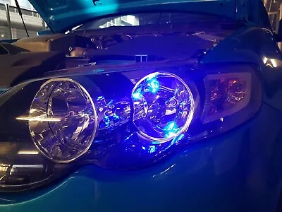 Bright Blue LED Front Parkers Globes For Holden VE VF Commodore HSV SV6 SS • $11.95