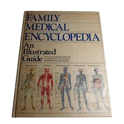 Family Medical Encyclopedia Illustrated Guide 1984 Hardback Book • £8.90