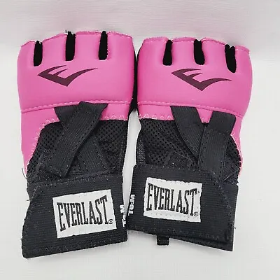 Everlast Womens Pink Multi Purpose Gel Training Gloves MMA Size Med • $14.98